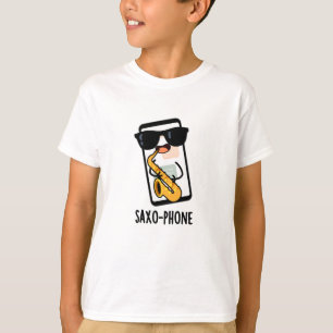 Saxofoon Grappige Gsm Woorden  T-shirt