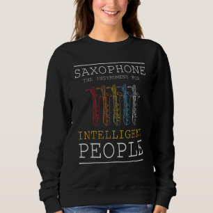 Saxofoon Het Instrument Voor Intelligente Mensen S Trui