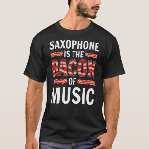 Saxofoon is het spek van saxofoonmuziek t-shirt