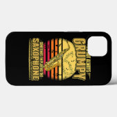 Saxofoon Jazz Saxofoon Saxofoon Case-Mate iPhone Case (Achterkant (horizontaal))