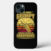 Saxofoon Jazz Saxofoon Saxofoon Case-Mate iPhone Case (Achterkant)