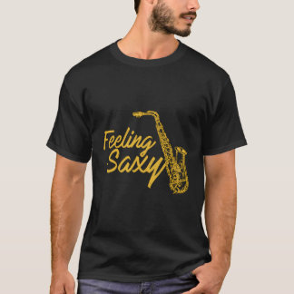 saxofoon jazzsaxofonist t-shirt