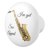 Saxofoon keramische pull keramische knop (Rechts)