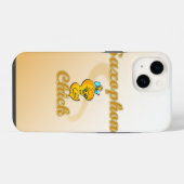Saxofoon Kuiken iPhone Hoesje (Achterkant horizontaal)