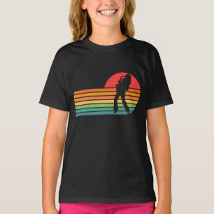 Saxofoon lovers retro vintage women girls t-shirt