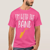 Saxofoon - Marching Band Muziekorkest Alto Ten T-shirt (Voorkant)