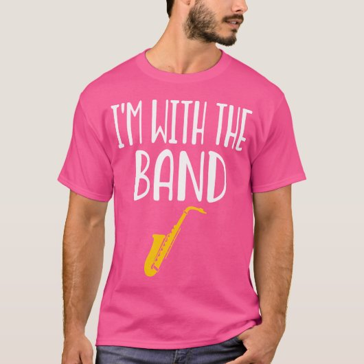 Saxofoon - Marching Band Muziekorkest Alto Ten T-shirt (Voorkant)