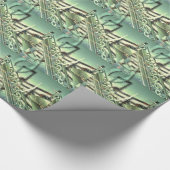 Saxofoon muziek ontwerp accessoires - aanpassen cadeaupapier (Hoek)