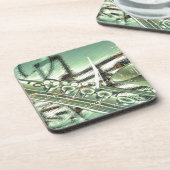 Saxofoon muziek ontwerp accessoires - aanpassen drankjes onderzetter (Linkerzijde)