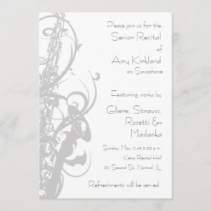 Saxofoon Overweging Kaart