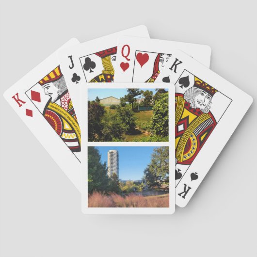 saxofoon pokerkaarten (Achterkant)