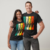 Saxofoon - Retro Jazzband T-shirt (Unisex)