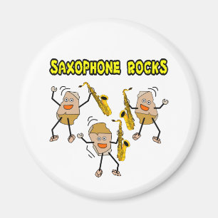 Saxofoon Rocks Magneet
