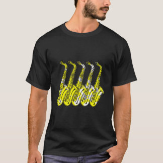 Saxofoon Sax Muziekinstrument T-shirt