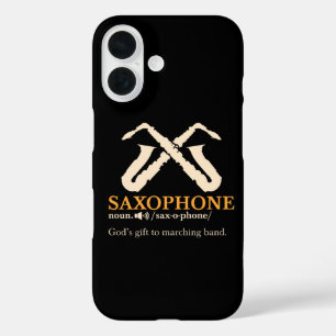 Saxofoon - Saxofoon Definitie iPhone 16 Hoesje