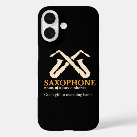 Saxofoon - Saxofoon Definitie Case-Mate iPhone Case (Achterkant)