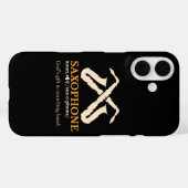 Saxofoon - Saxofoon Definitie Case-Mate iPhone Case (Achterkant (horizontaal))