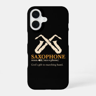 Saxofoon - Saxofoon Definitie iPhone 16 Hoesje
