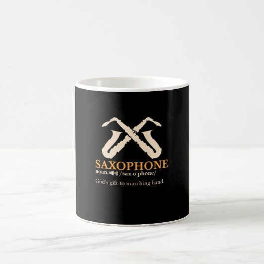 Saxofoon - Saxofoon Definitie Koffiemok (Center)