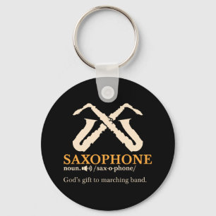 Saxofoon - Saxofoon Definitie Sleutelhanger