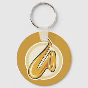 saxofoon sleutelhanger