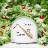 Saxofoon Snow Wereldbol Sneeuwbol (Kerstmis)