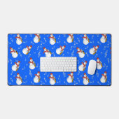 Saxofoon Snowman Muzieknoten Bureaumat (Keyboard & Muis)