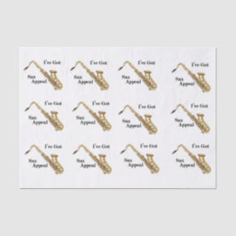 Saxofoon tissuepapier