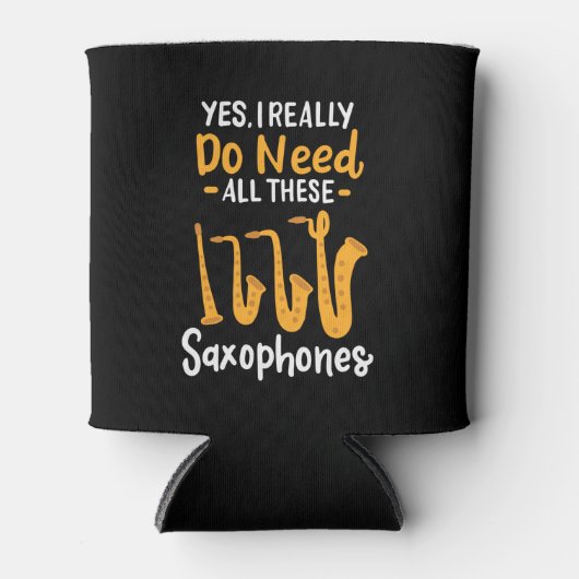 Saxofoon Types Blikjeskoeler (Voorkant)