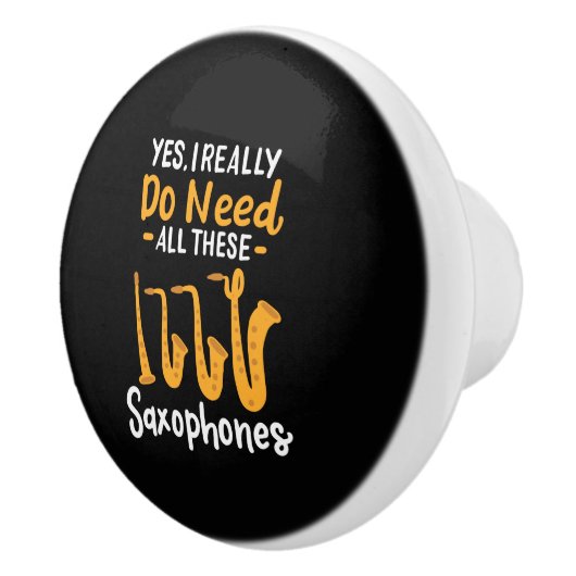 Saxofoon Types Keramische Knop (Rechts)