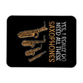 Saxofoon Types Magneet (Horizontaal)