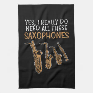 Saxofoon Types Theedoek