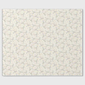 Saxofoon Vlinders Cadeaupapier (Vlak)