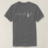 saxofoonhartslag t-shirt (Design voorkant)
