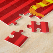 Saxofoonlijnen legpuzzel (Zijkant)