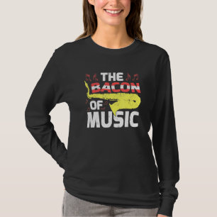Saxofoonmuziek is het spek van de muziek t-shirt