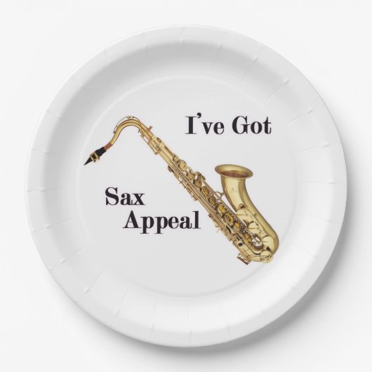 Saxofoonpapier Bord (Voorkant)