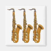 saxofoons magneet (Voorkant)