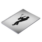 Saxofoonspeler Notitieboek (Linkerzijde)