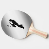 Saxofoonspeler Tafeltennisbatje (Zijkant)