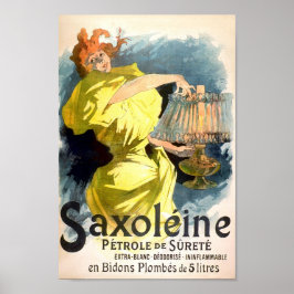 Saxoleine 1894  Frans Adverteren Poster