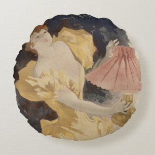 Saxoleine , Frankrijk 1890 Rond Kussen