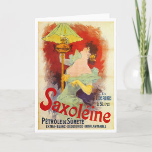 Saxoleine, Jules Chéret Kaart