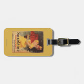 Saxoleine Lamp Oil Red Lampshade Bagagelabel (Voorkant horizontaal)