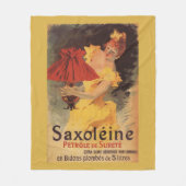 Saxoleine Lamp Oil Red Lampshade Fleece Deken (Voorkant)