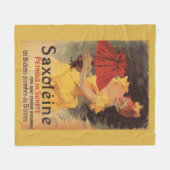 Saxoleine Lamp Oil Red Lampshade Fleece Deken (Voorkant (Horizontaal))