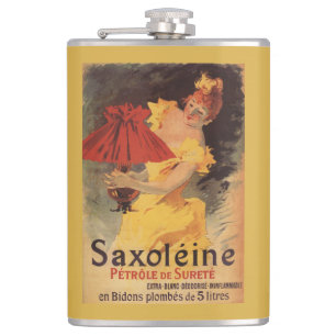 Saxoleine Lamp Oil Red Lampshade Heupfles