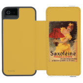 Saxoleine Lamp Oil Red Lampshade Incipio iPhone Portemonnee Hoesje (Agenda Open)