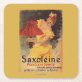 Saxoleine Lamp Oil Red Lampshade Kartonnen Onderzetters (Voorkant)
