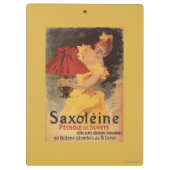 Saxoleine Lamp Oil Red Lampshade Klembord (Achterkant)